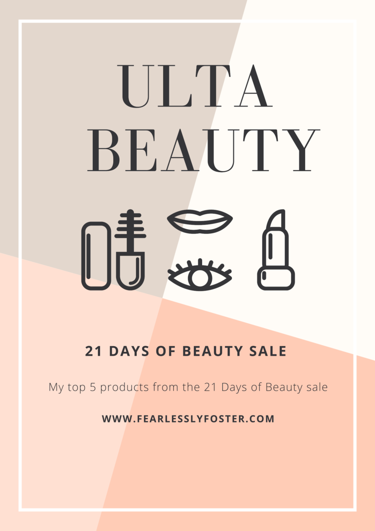 My top 5 from the 21 Days of Beauty at Ulta