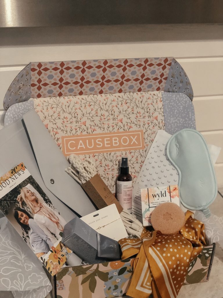 The newest subscription box that gives back: Causebox. Spring 2019 box review.