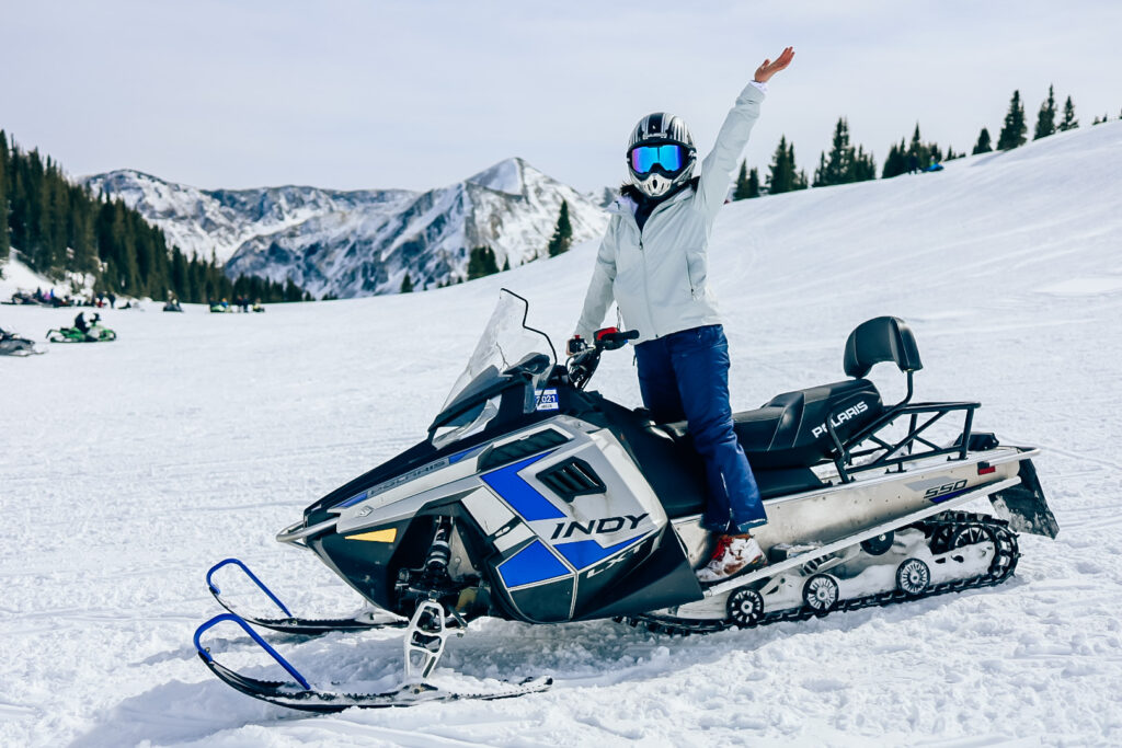 Snowmobiling in Colorado