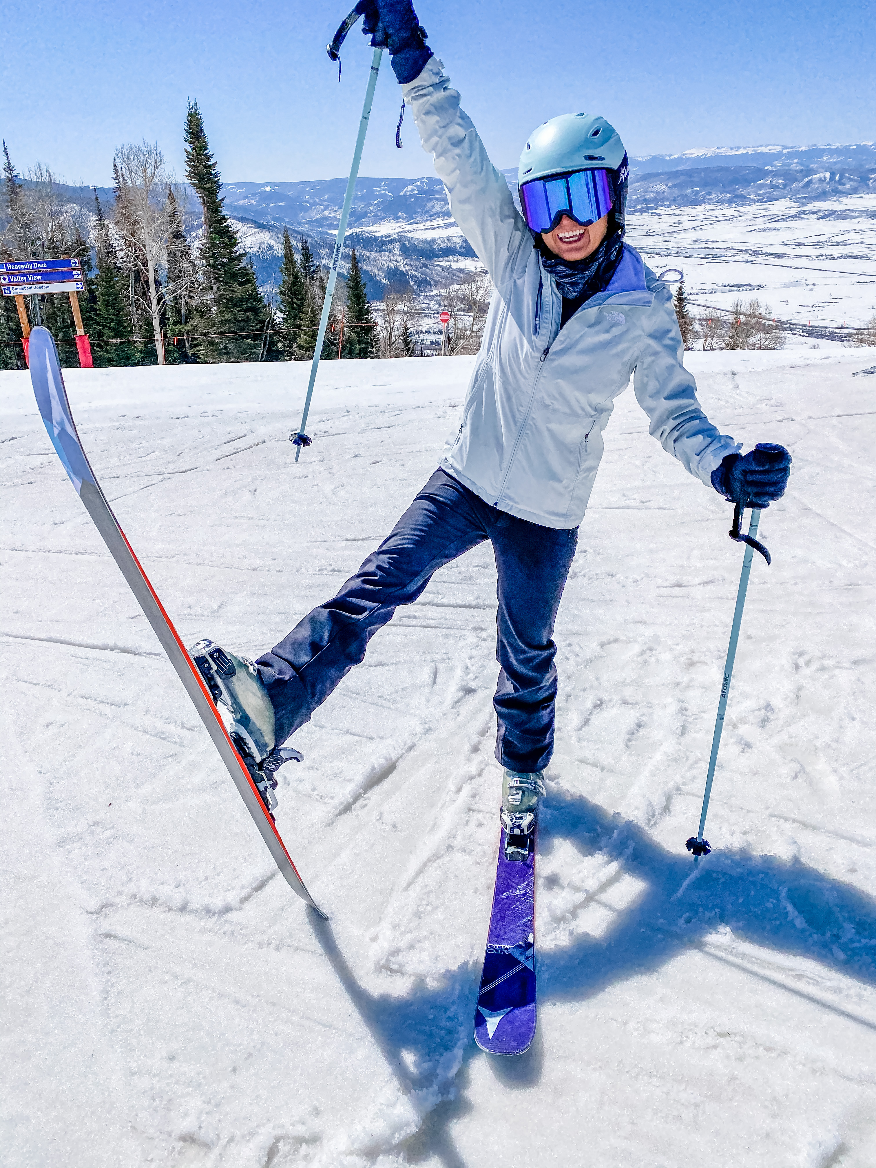 skiing in colorado.